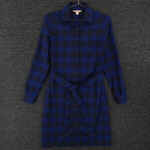 Brooks Brothers Navy Check Button Down Shirt